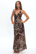 Safari Maxi Dress